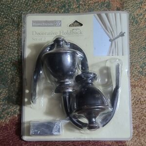 Decorative Curtain Holdback - Home Trends 1 Pair - New in Package